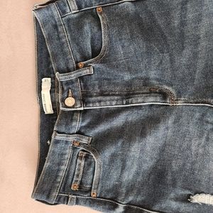 Garage high rise blue denim jeans size 5
